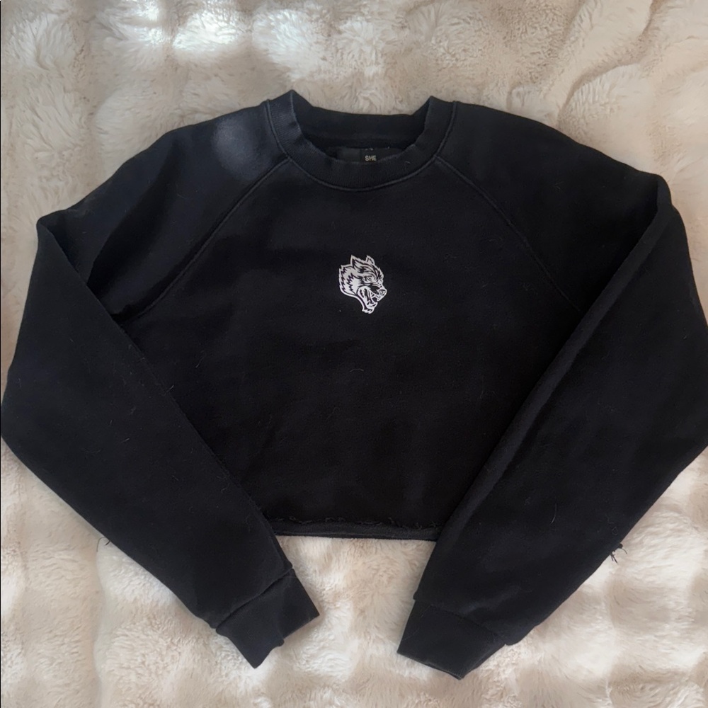 Darc Sport Black Cropped Sweater